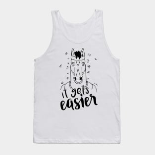 It Gets Easier Outline Tank Top